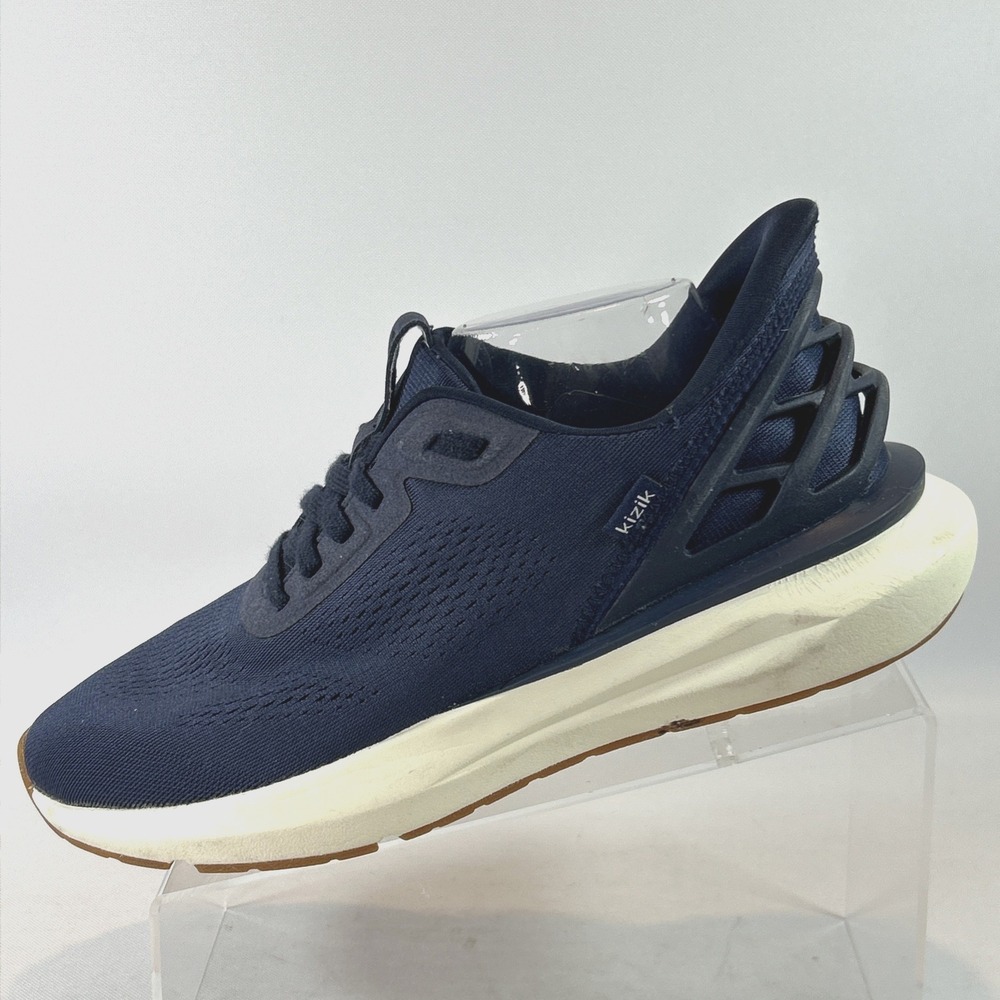 Kizik Athens 2 Hands-Free Slip-On Sneakers Men's Sz 9.5M Navy Blue Comfort Shoes - Picture 3 of 13